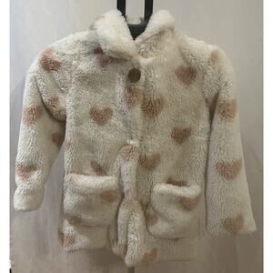 KensieGirl Heart Coat Girls size 10/12